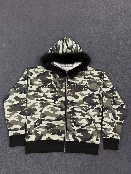 SOLDIER PATTERN ZIPPER