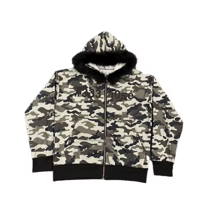 SOLDIER PATTERN ZIPPER